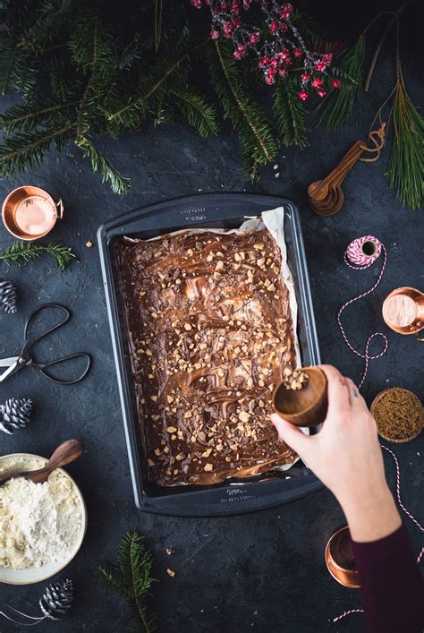 Almond Toffee Shortbread Cookies For Holiday Baking