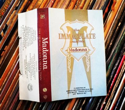 Madonna The Immaculate Collection Cassette Tape Original Cassette Tapes