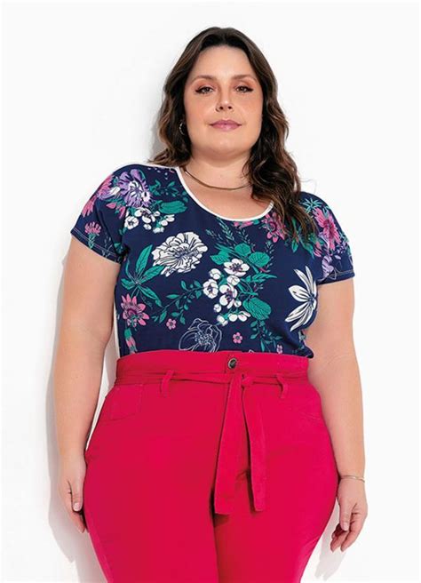 Plus Size Feminino Marguerite