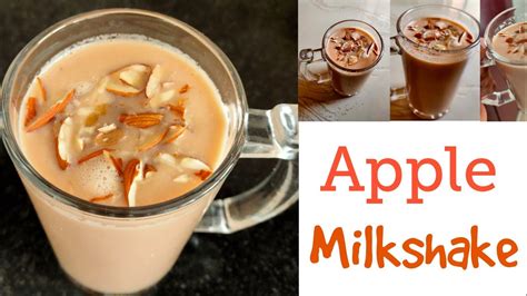 Apple Milkshake In Tamil Apple Recipes Apple Juice Milkshake Recipes