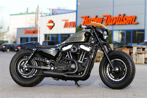 Thunderbike Gold Harley Davidson Forty Eight Cafe Racer