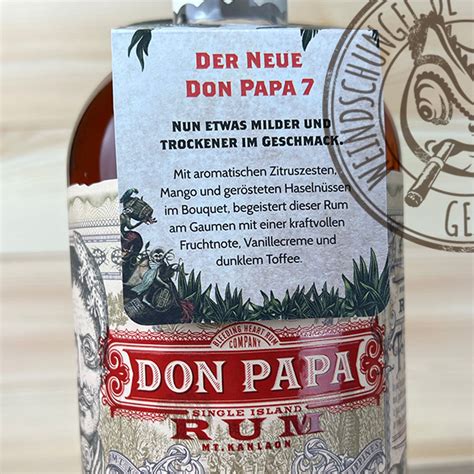 Don Papa Rum 7 Jahre Alte Rezeptur 40 0 7 L In Geschenkpackung Mit