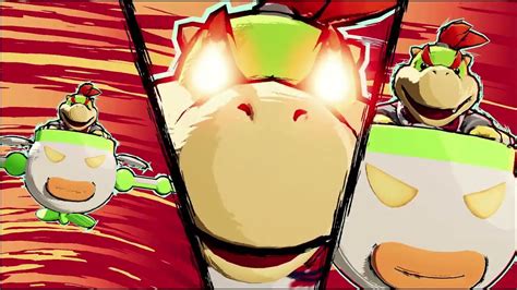 Bowser Jr All Animations In Mario Strikers Battle League Final Update Youtube