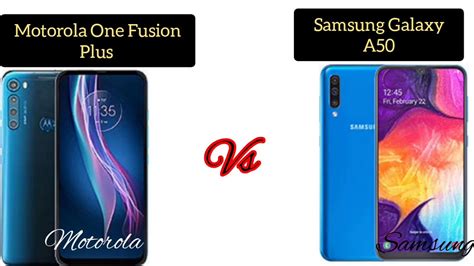 Motorola One Fusion Plus Vs Samsung Galaxy A Me Comparison Youtube