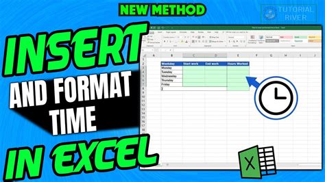 How To Insert And Format Time In Excel Formula For Time In Excel