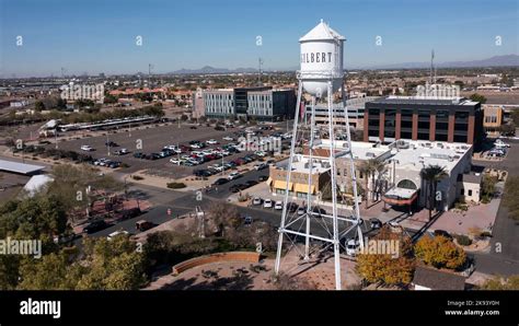 Gilbert Arizona Usa January 4 2022 Sunlight Shines On The