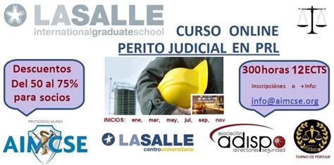 Curso Online de Perito Judicial en PRL Prevención de Riesgos Laborales