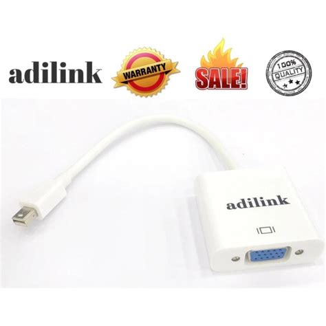 Mini DisplayPort To VGA Adapter For Macbook Pro Air DP To VGA Cable