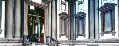 Michelangelo Vestibule Of The Laurentian Library