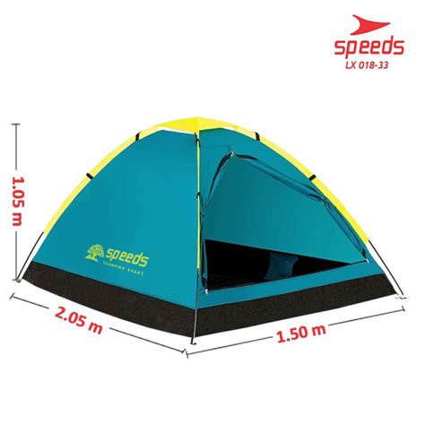 Jual Tenda Camping Kemah Otomatis Manual Speeds 1 3 Orang Lipat