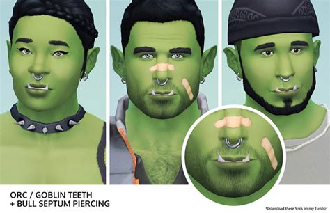 Sims 4 Orc Cc And Mods Teeth Skin And More Fandomspot