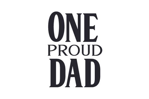 One Proud Dad Svg Cut File By Creative Fabrica Crafts · Creative Fabrica