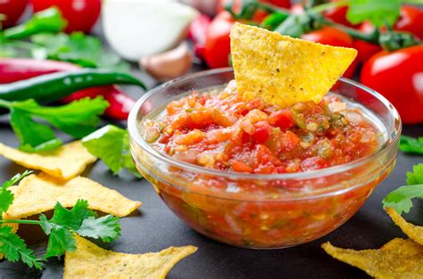 Mexikói Chilis Salsa Házilag Tökéletes Mártogatós A Focimeccsekhez