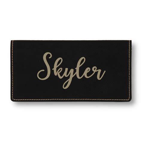 Personalized Checkbook Covers | Stylish Designs | mymento