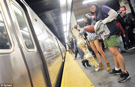 The 10th No Pants Subway Ride Saw Thousands Stripping Together On The