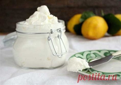 Сливочный сыр «Маскарпоне» #лакто_вегетарианство@just_veg Ингредиенты ...