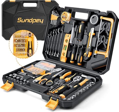 Sundpey Caisse a Outil Complete 257 Pièces Malette Outils Boite a