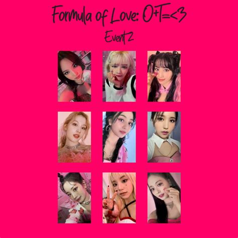 Twice Photocard Twice Rd Full Album Formula Of Love O T