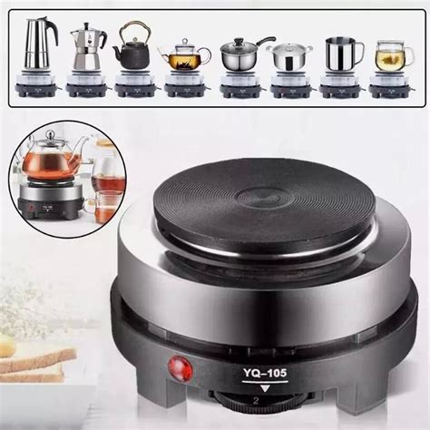 500W Single Electric Hot Plate Countertop Cooker Hotplate Stove Home Cooking BIG W