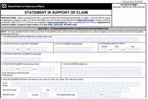 What Is A Statement In Support Of Claim What Is A Statement In Support