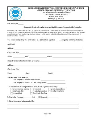 Fillable Online Lmcd Reconfiguration Of Non Conforming Multiple Dock
