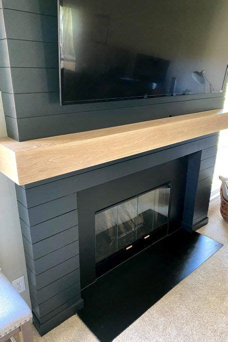 15 Diy Shiplap Fireplace Ideas Artofit