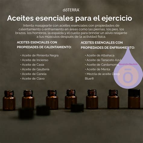 Conoce Algunos De Los Mejores Aceites Esenciales Para Hacer Ejercicio Y