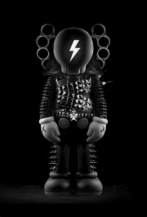 FANTASMAGORIK DARK KAWS On Digital Art Served Kaws Wallpaper Art