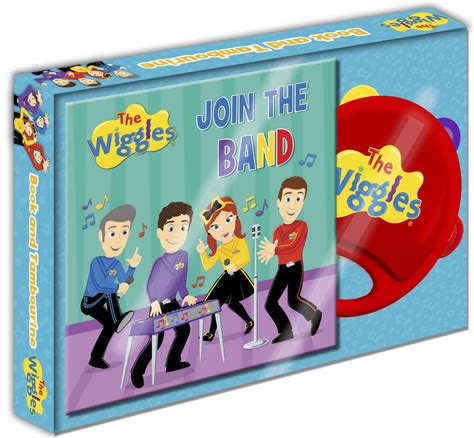 The Wiggles: Book and Tambourine : The Wiggles: Amazon.com.au: Toys & Games