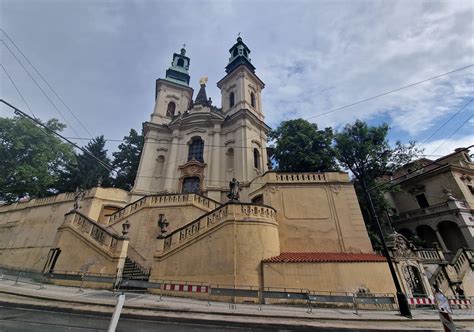 Church Of St Jan Nepomucky Na Scalce On Vy Ehradska Street Flickr