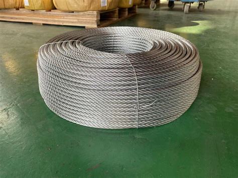 Wire Rope Metal Cable X Electro Galvanized Steel Wire Cable Rope