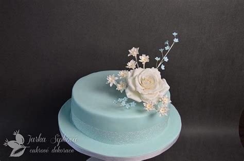 Rose Wedding Cake Decorated Cake By JarkaSipkova CakesDecor