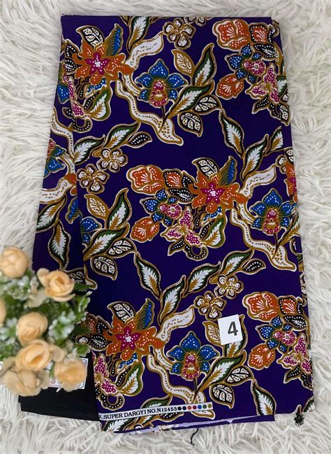 3171 WOMEN WEAR SOLO FLORAL BEAUTIFUL BATIK SIAP JAHIT Lazada