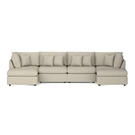 Beckham Double Chaise Sectional Cdsect By Bassett At Turner Furniture