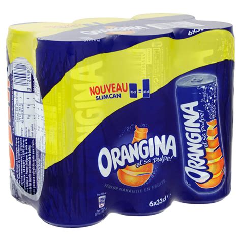 Soda à L Orange Orangina Eaux Sodas Et Jus De Fruits Boissons Notre Carte