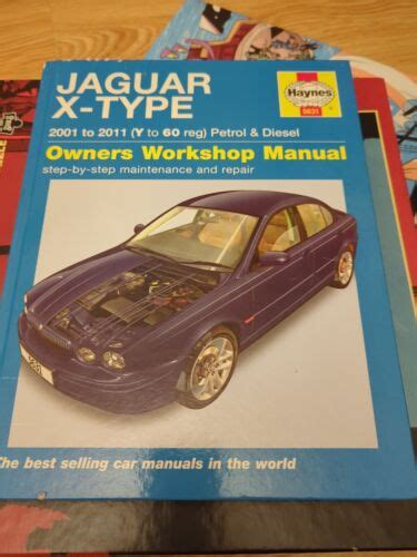 Haynes Jaguar X Type Owners Workshop Manual 2001 To 2011 5631 Y To 60