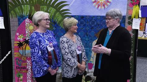 Rhonda Montgomery And Charlene Nelson Win 3rd Place At Aqs Quiltweek