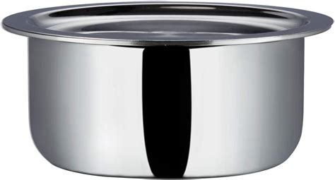 Buy Vinod Platinum Triply Stainless Steel Extra Deep Kadai Kadhai With