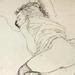 The Drawings Of Gustav Klimt Reclining Nude Facing Left 1912 And