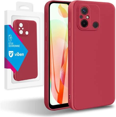 Viben Etui Obudowa Liquid Redmi 12C Kolor Czerwony Etui Na Telefon