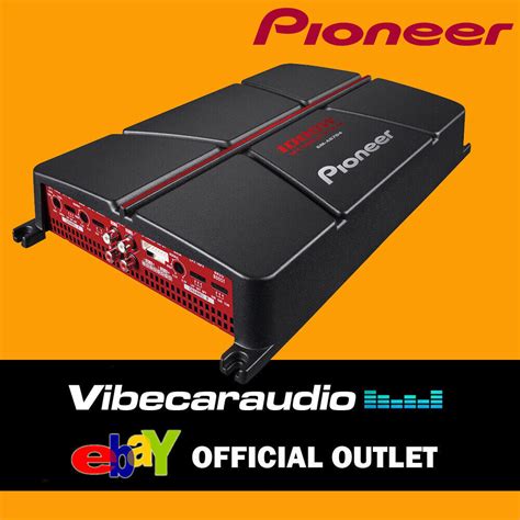 Pioneer Gm A Channel Bridgeable Speaker Car Amplifier W