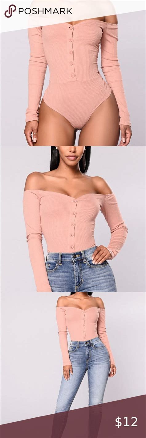 Fool In Love Off Shoulder Bodysuit Color Mauve Bodysuit Fashion