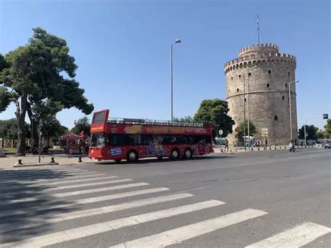 Passeio turístico pela cidade de Thessaloniki hop on hop off 4 opções