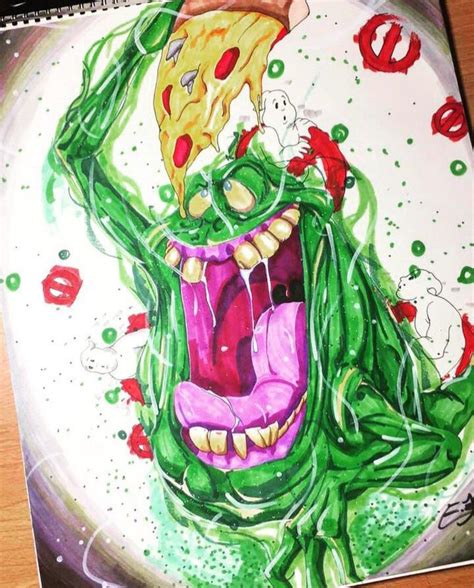 Slimer From Ghostbusters By Me Rfanart