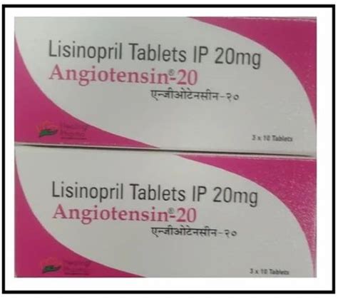 Angiotensin Lisinopril Tablets At Best Price In Nagpur ID 26166123591