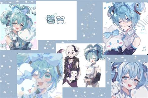 Miku X Cinnamoroll Wallpaper In 2023 Miku Hatsune Miku Wallpaper