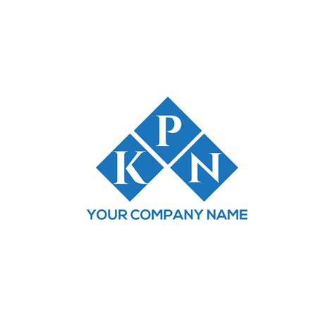 KPN letter logo design on white background. KPN creative initials ...