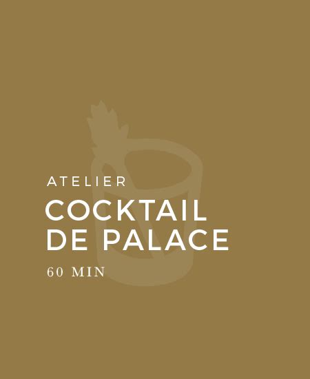 Nos Ateliers De Mixologie Parisian Cocktail Club