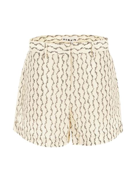 Remain Cotton Poplin Shorts Remain Birger Christensen