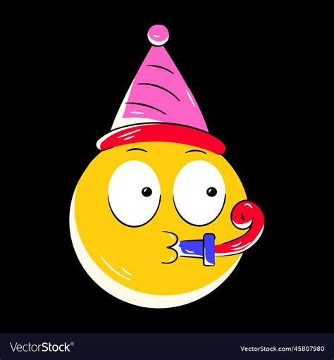 Birthday emoji Royalty Free Vector Image - VectorStock